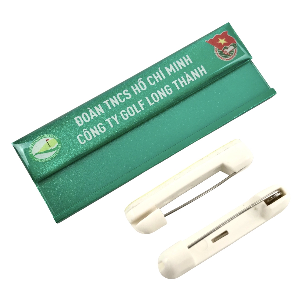 Thẻ tên nhôm BT009 70x25mm