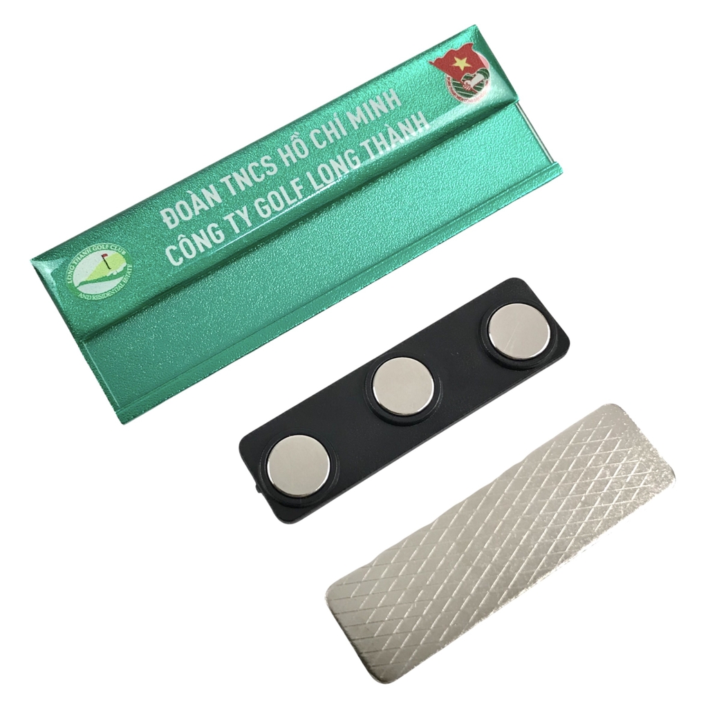 Thẻ tên nhôm BT009 70x25mm