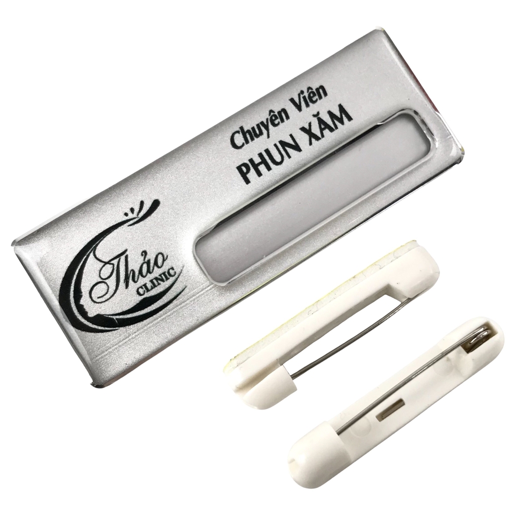 Thẻ tên nhôm BT010A 70x25mm