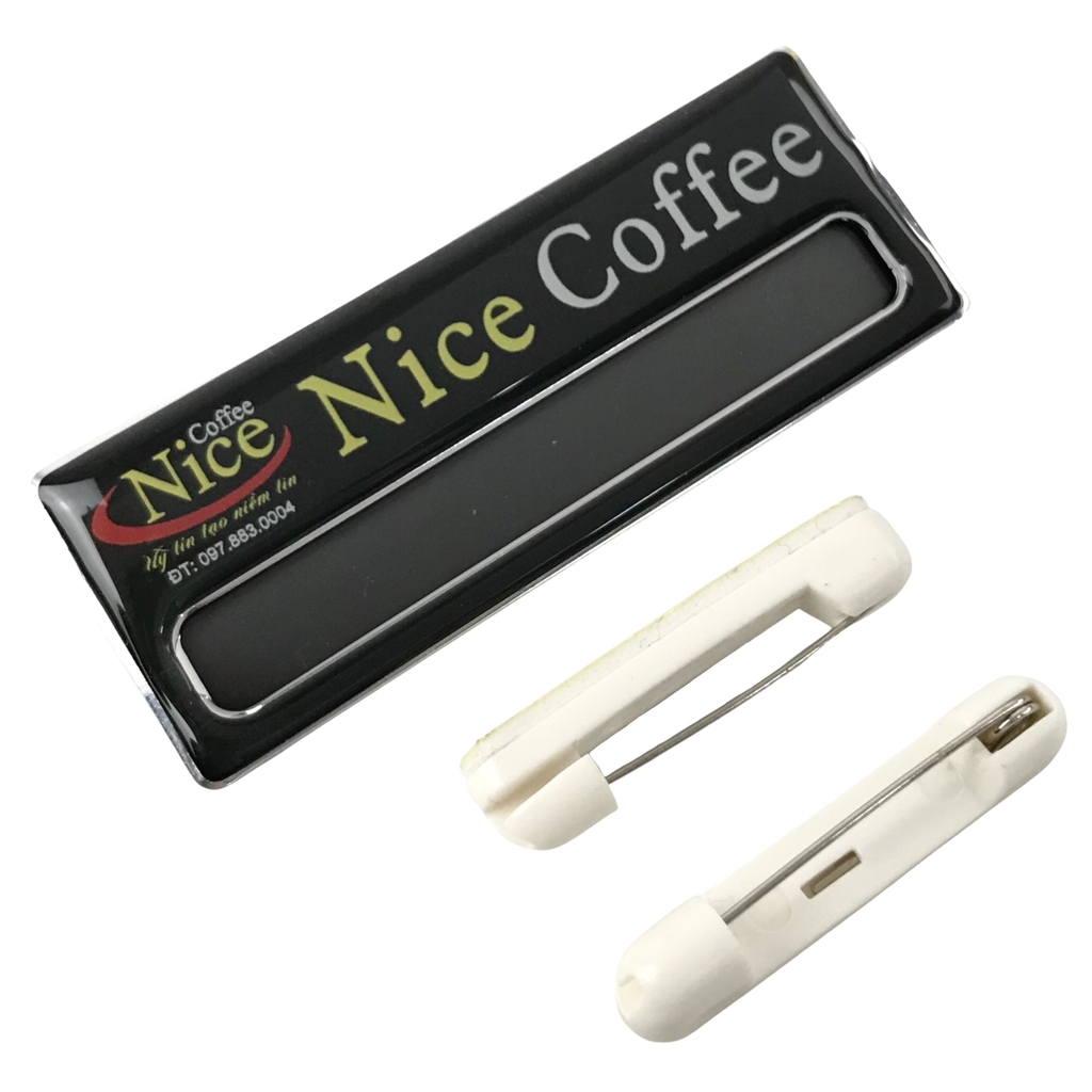 Thẻ tên nhôm BT010 70x25mm