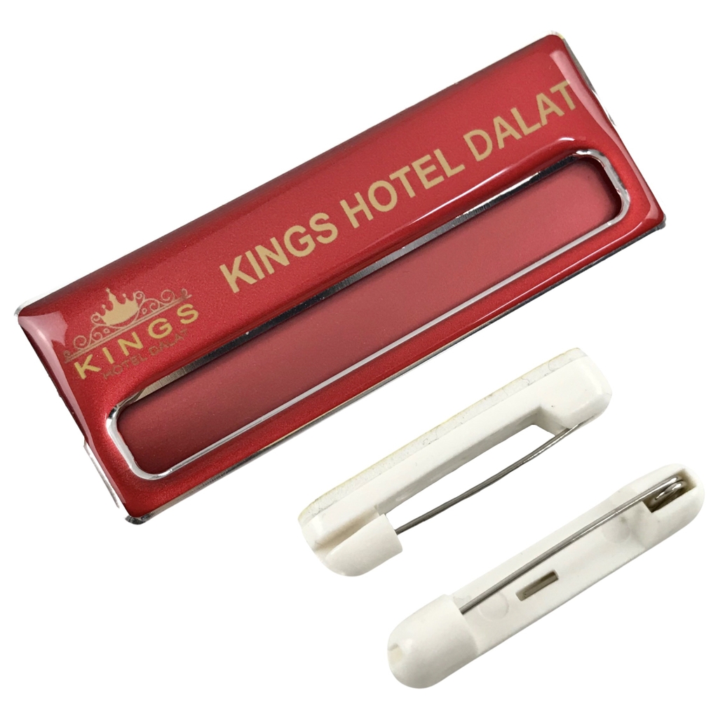 Thẻ tên nhôm BT010 70x25mm