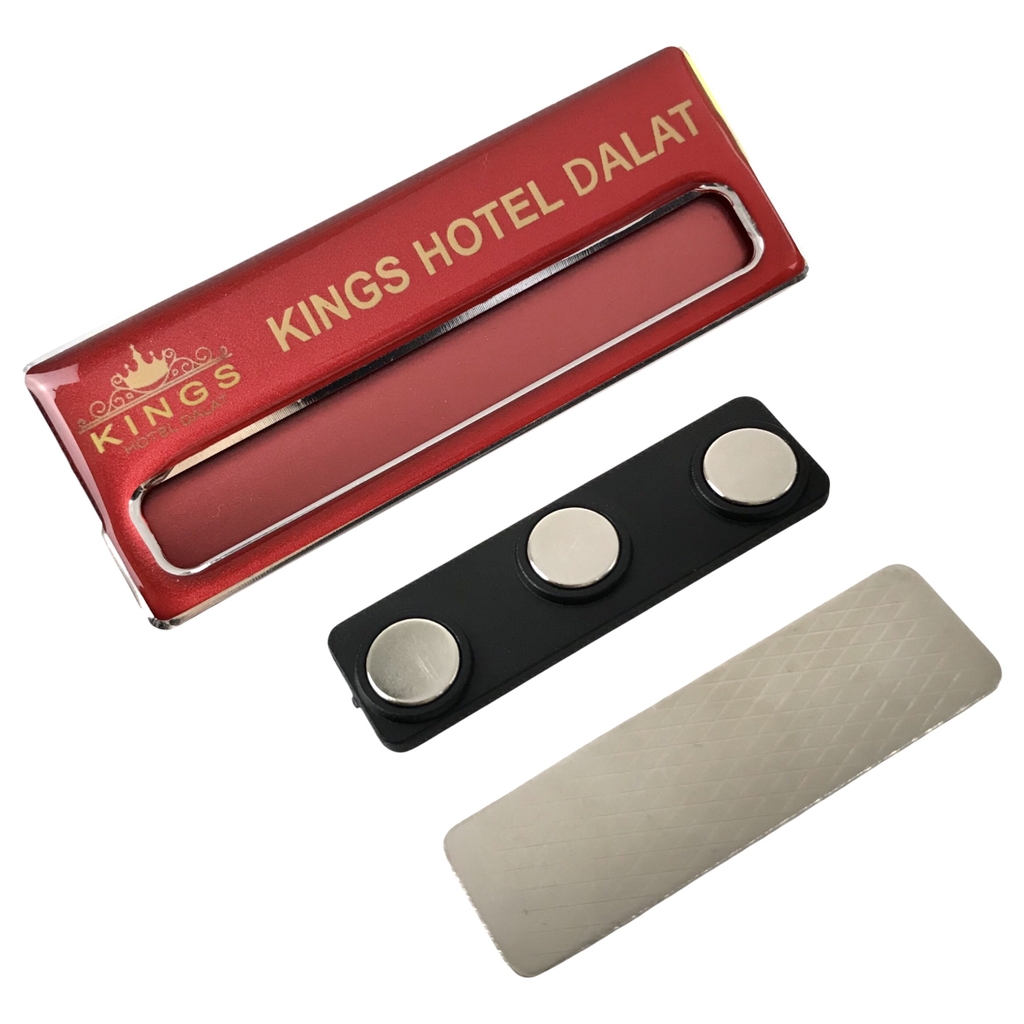 Thẻ tên nhôm BT010 70x25mm