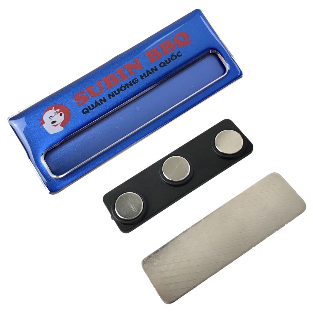 Thẻ tên nhôm BT010 70x25mm