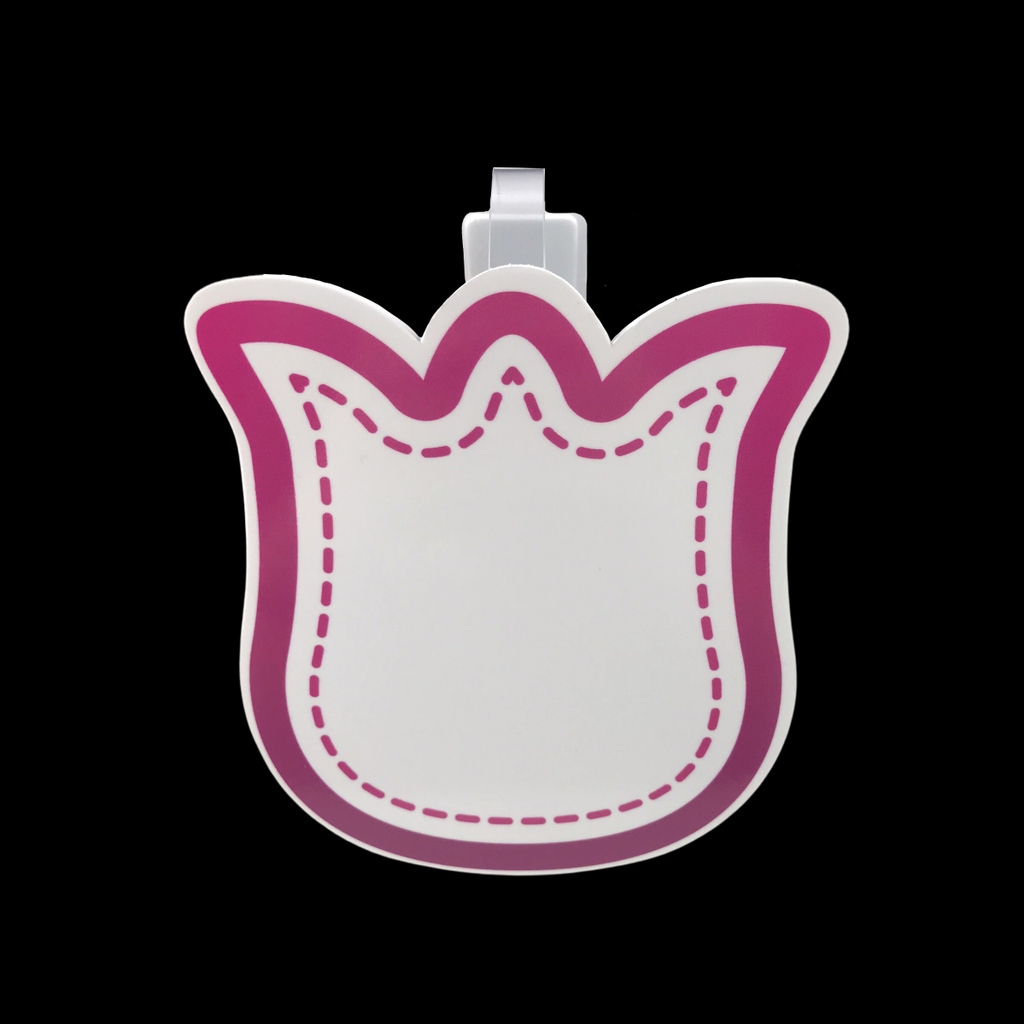 Wobbler nhựa WB-L01 / WB-L02 / WB-L03 / WB-L04 / WB-L05 / WB-L06 / WB-L07 / WB-L08 13cm dán formex 2mm (2,10)