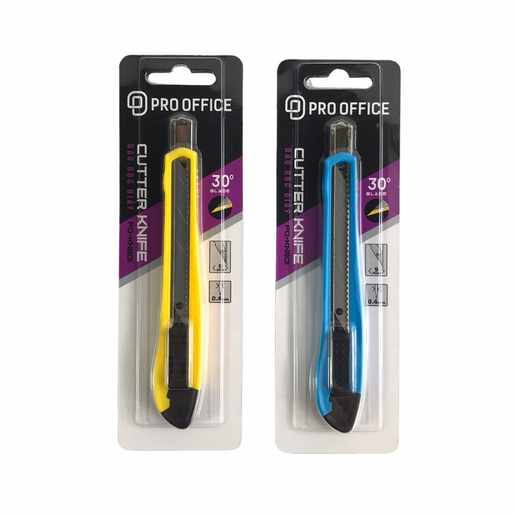 Dao rọc giấy Pro Office PO-KN101 9mm (12)