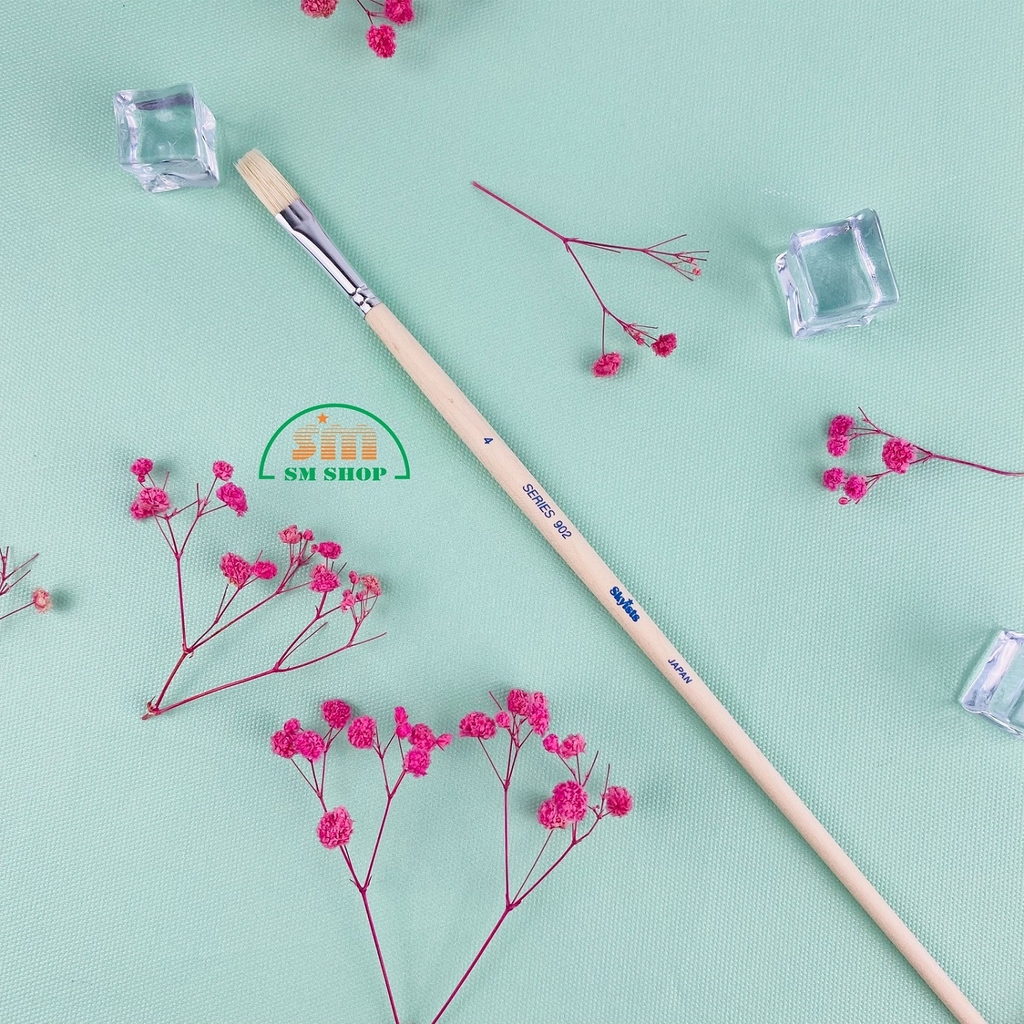Cọ vẽ Skyists đầu vuông 902