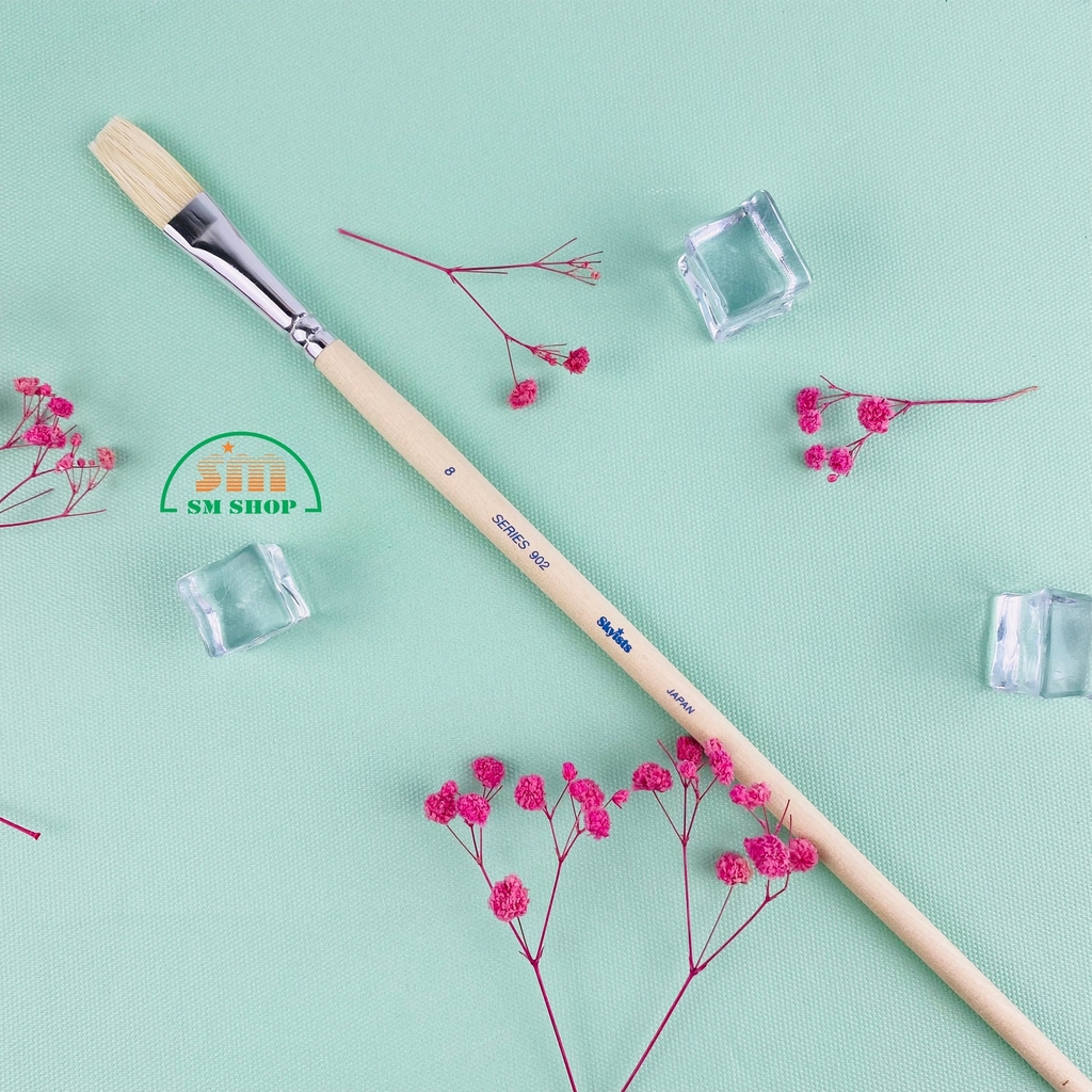 Cọ vẽ Skyists đầu vuông 902