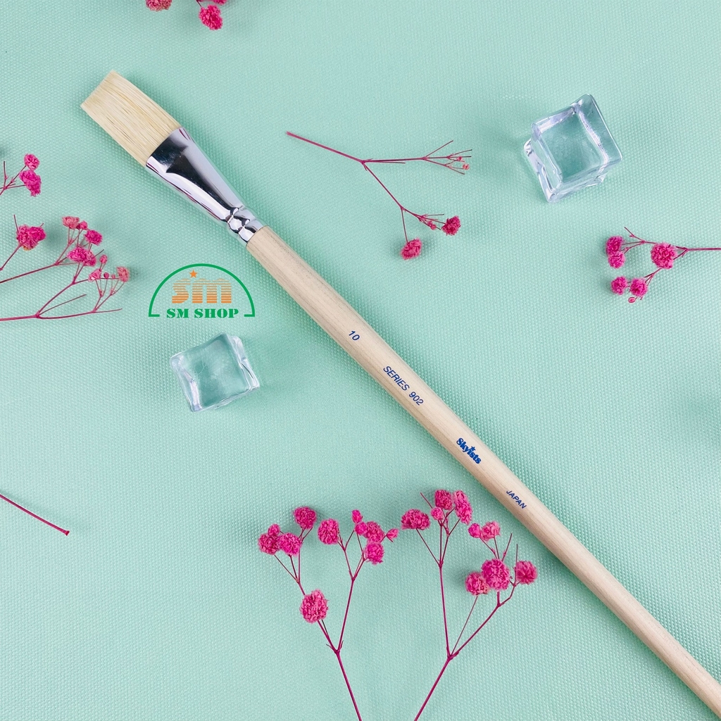 Cọ vẽ Skyists đầu vuông 902