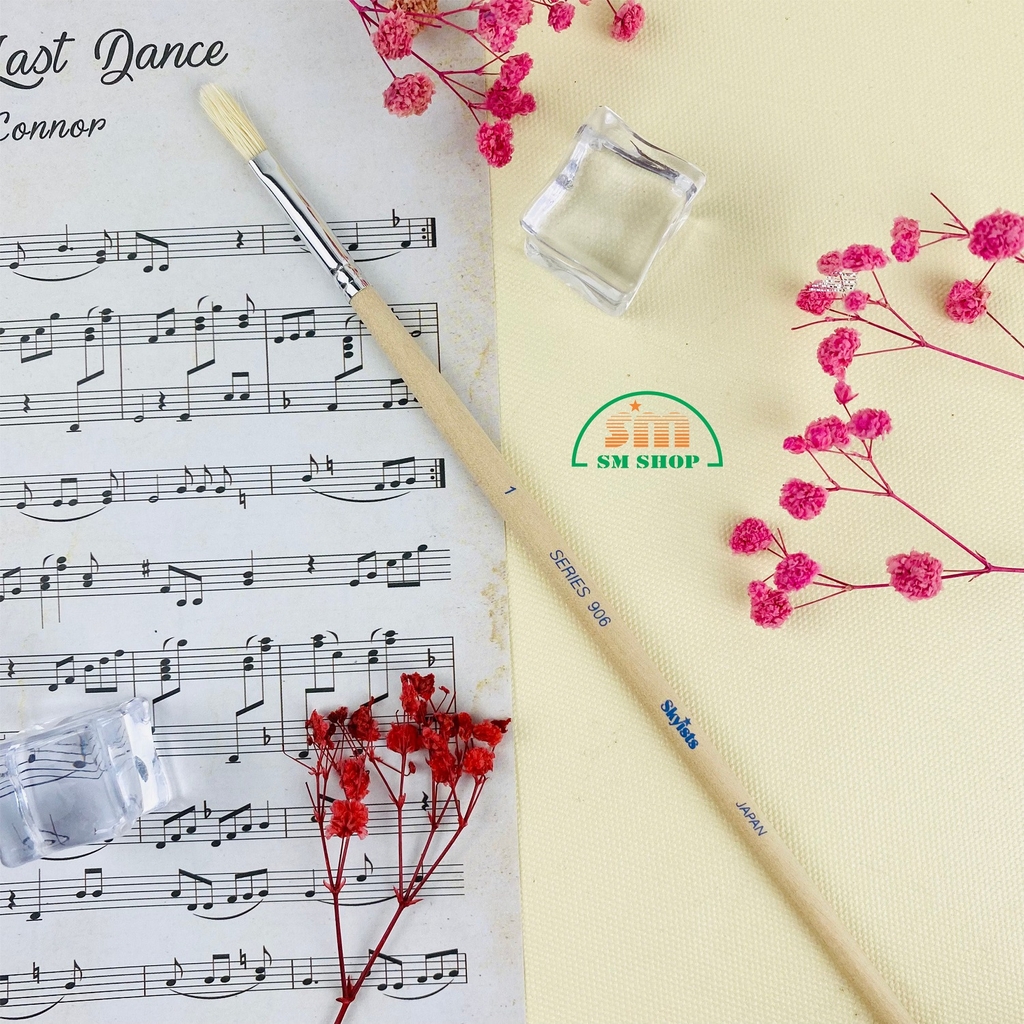 Cọ vẽ Skyists đầu oval 906