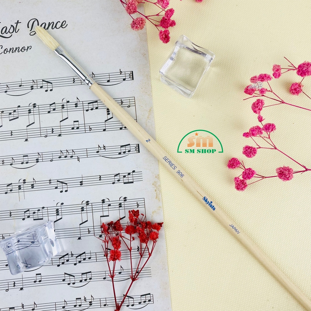 Cọ vẽ Skyists đầu oval 906