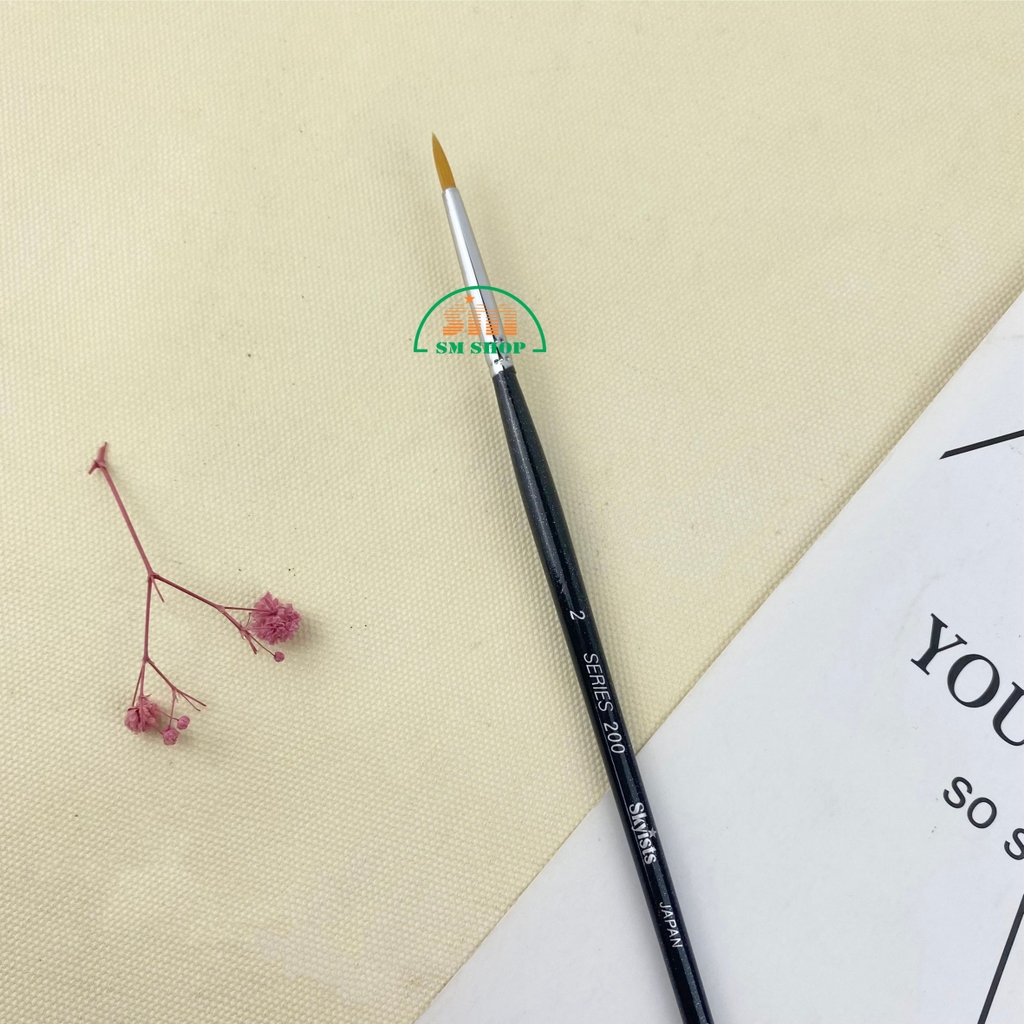 Cọ vẽ Skyists đầu nhọn 200