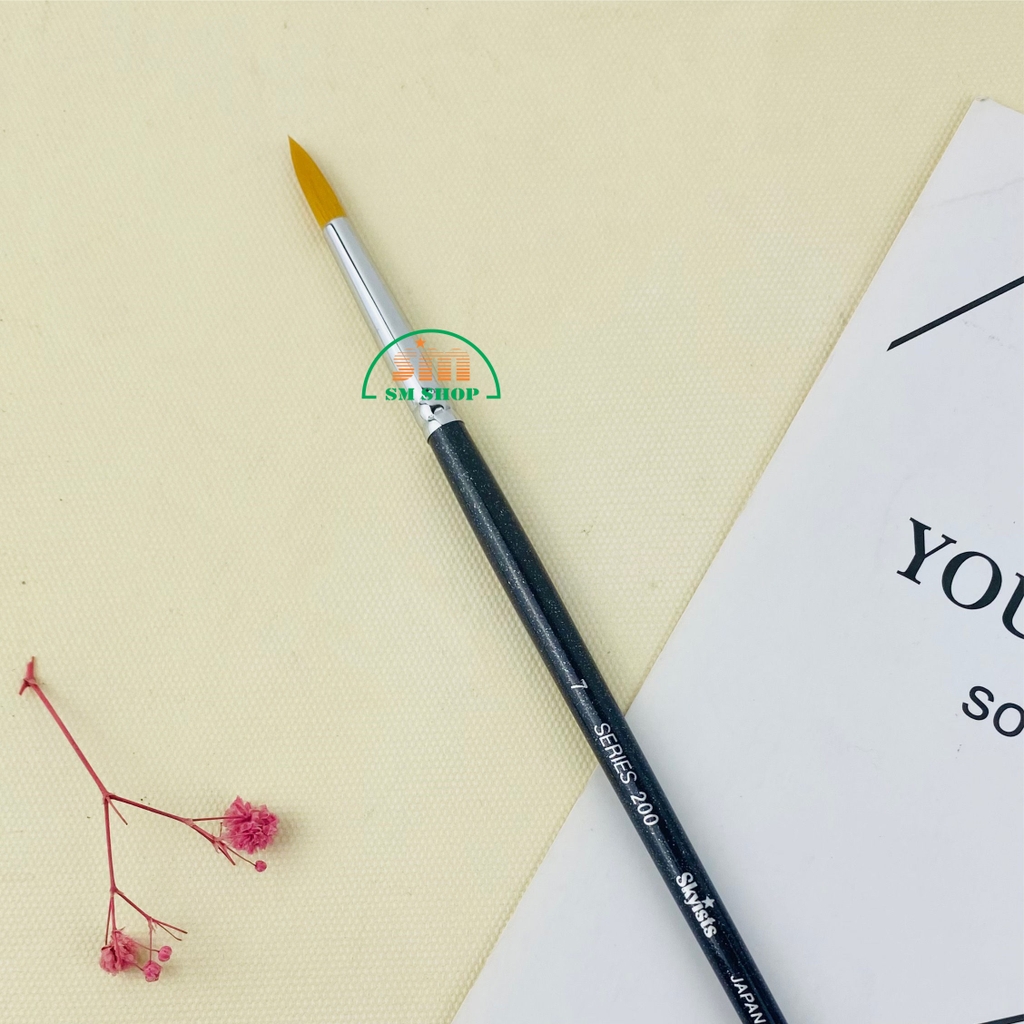 Cọ vẽ Skyists đầu nhọn 200