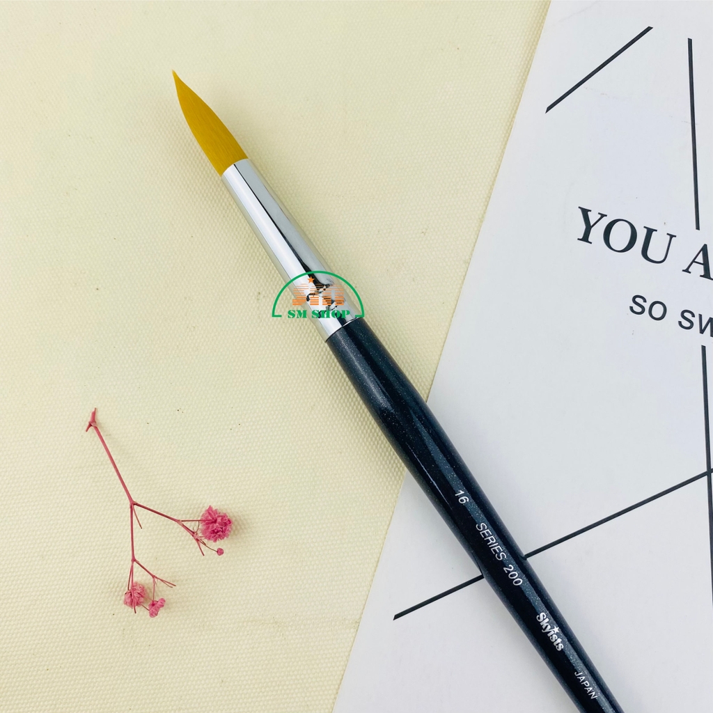 Cọ vẽ Skyists đầu nhọn 200