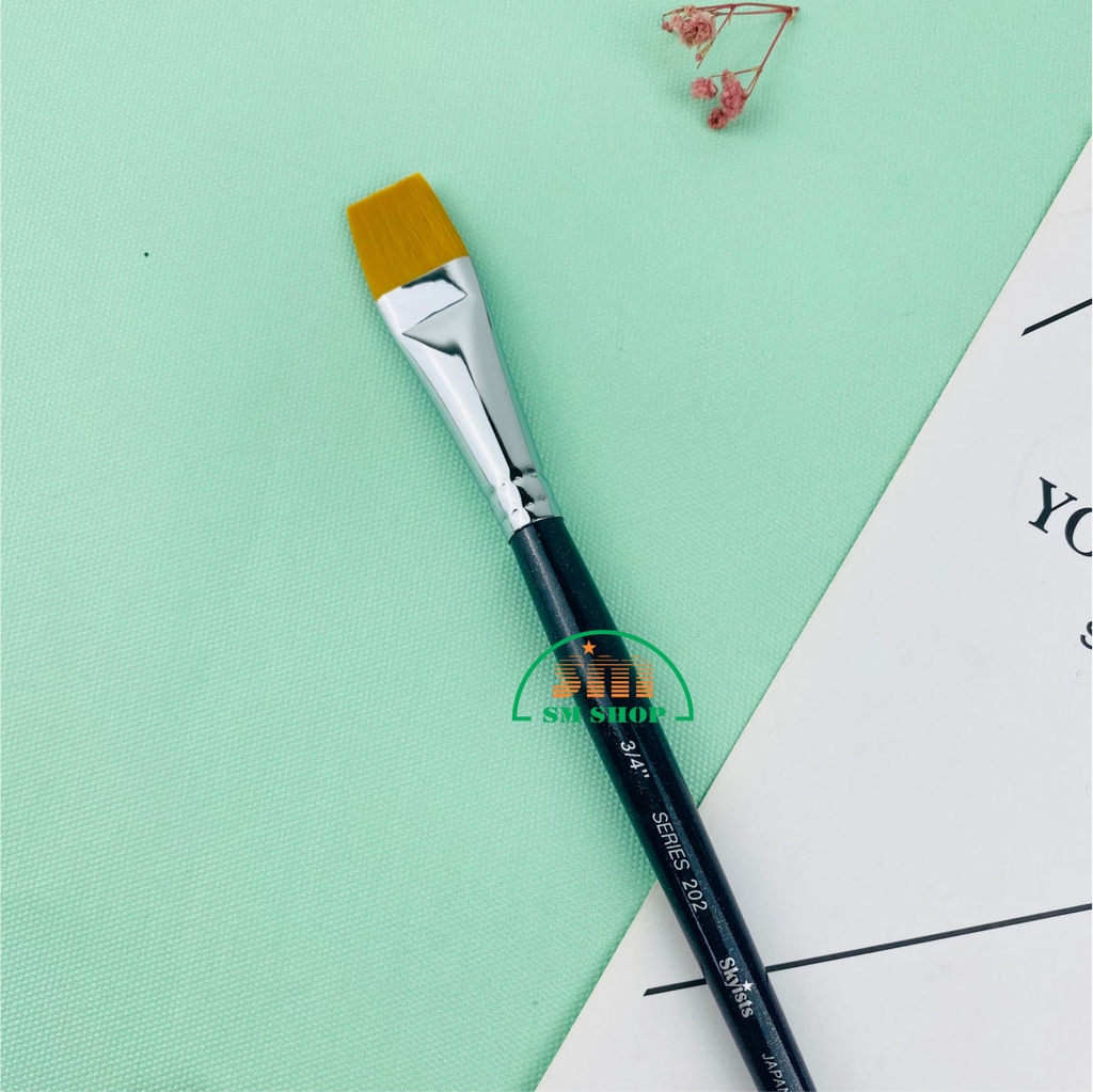 Cọ vẽ Skyists đầu dẹt 202