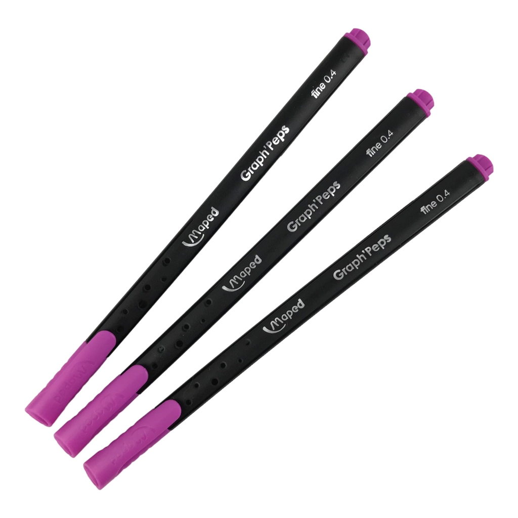 Bút lông kim Maped Graph Peps 0.4mm (12)