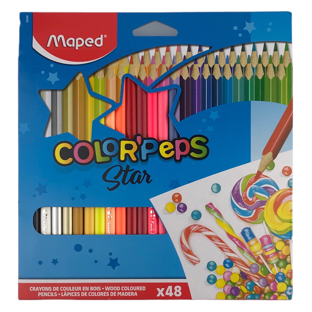 Bút chì màu Maped Color'Peps Star 832017 / 832048 / 832072