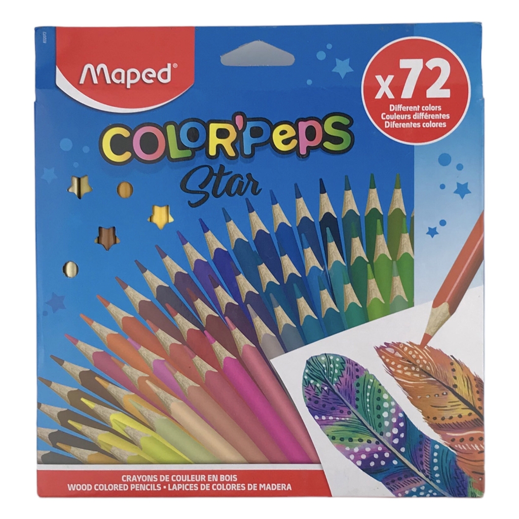 Bút chì màu Maped Color'Peps Star 832017 / 832048 / 832072