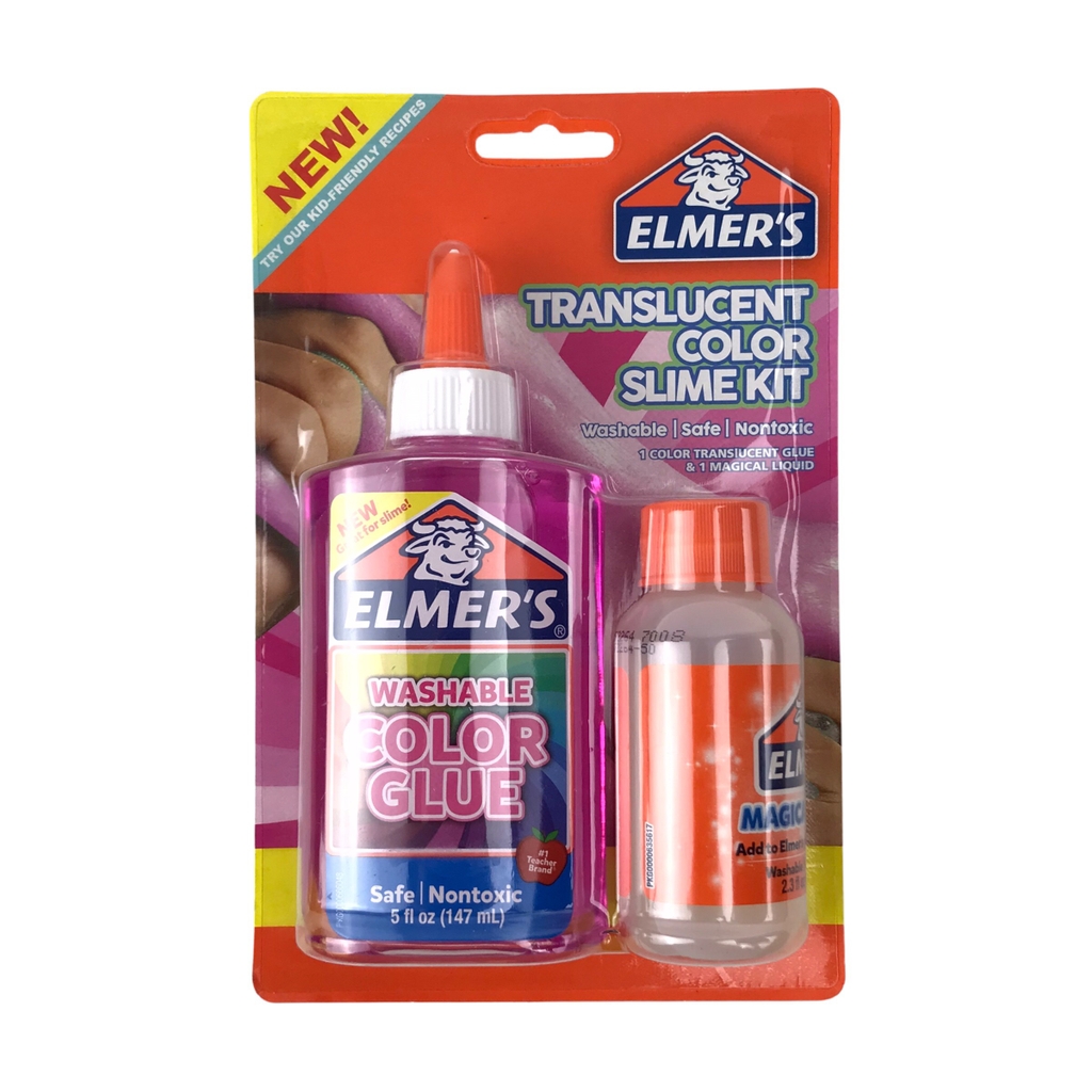 Bộ Dụng Cụ Làm Slime Elmer's Translucent Color Slime Kit