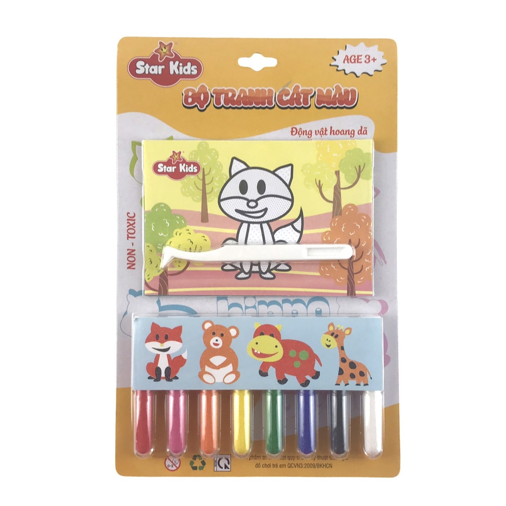 Bộ tranh cát màu Star Kids