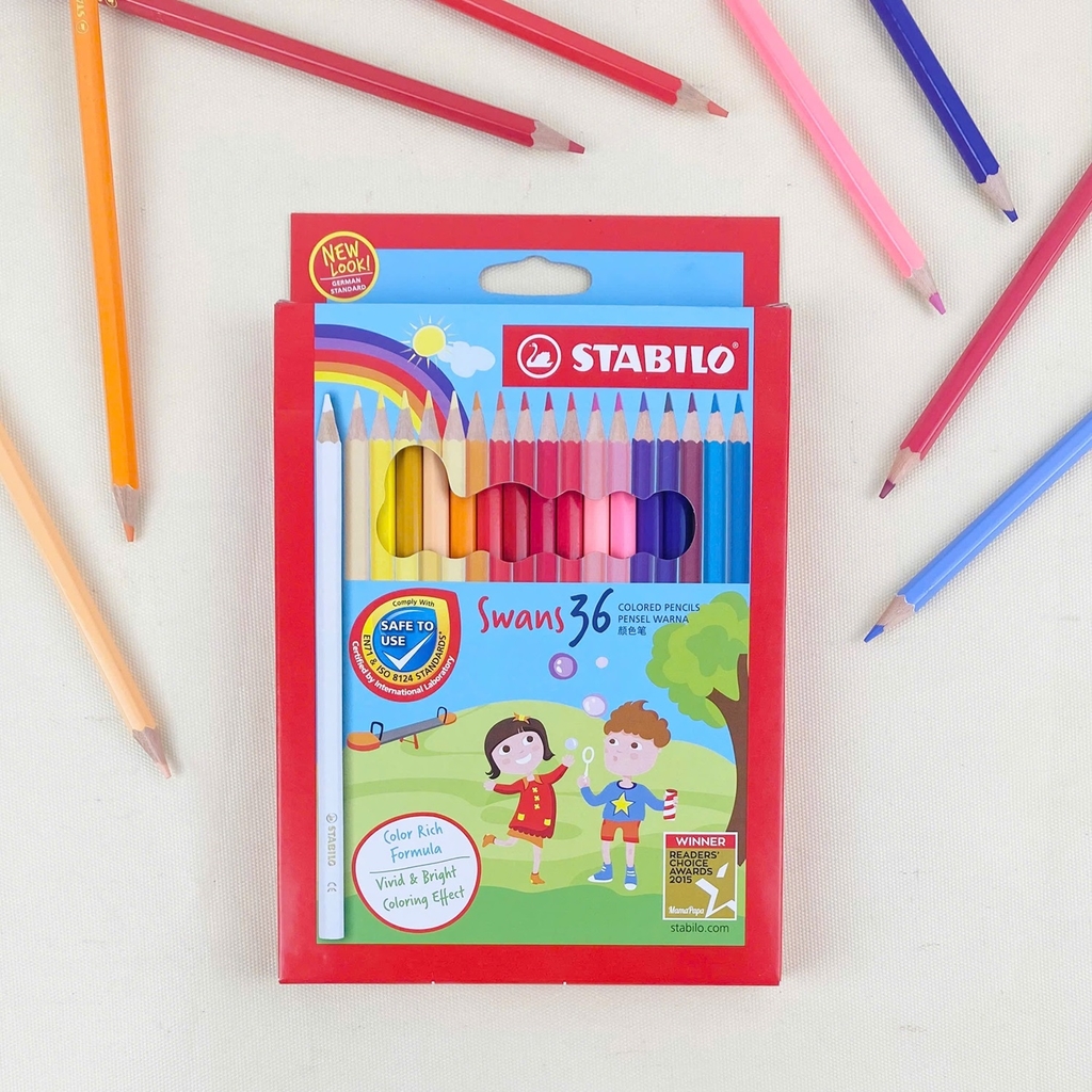Bút chì màu Stabilo Swans 1876 / 1878