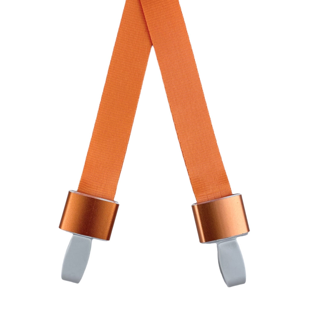 Dây đeo thẻ lụa 1.5cm đầu móc nhựa xám đục [50] (100)