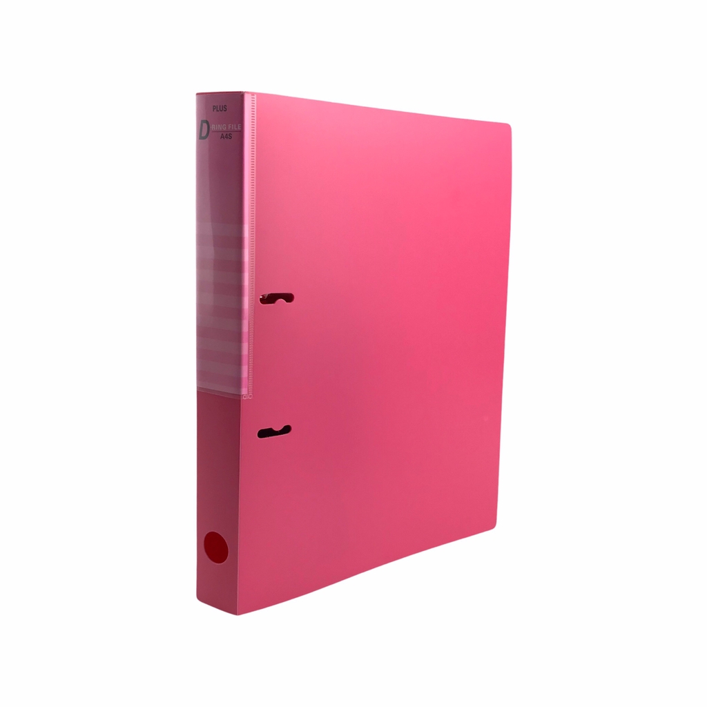 Bìa còng chữ D nhựa Plus 82-V121 / 82-V122 / 82-V123 / 82-V124 / 82-V125 / 82-V126 3.5cm A4 (50)