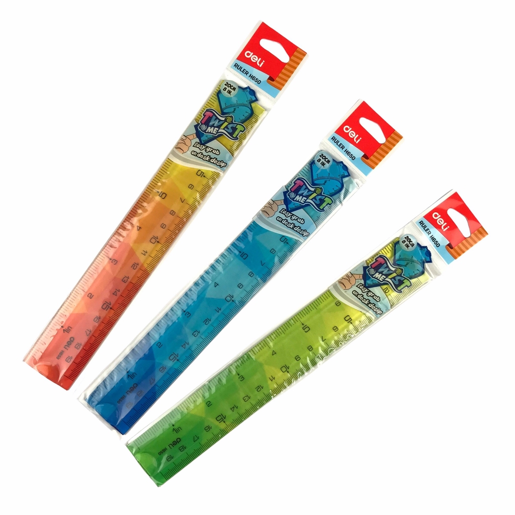 Thước dẻo Deli H650 20cm (24/576)