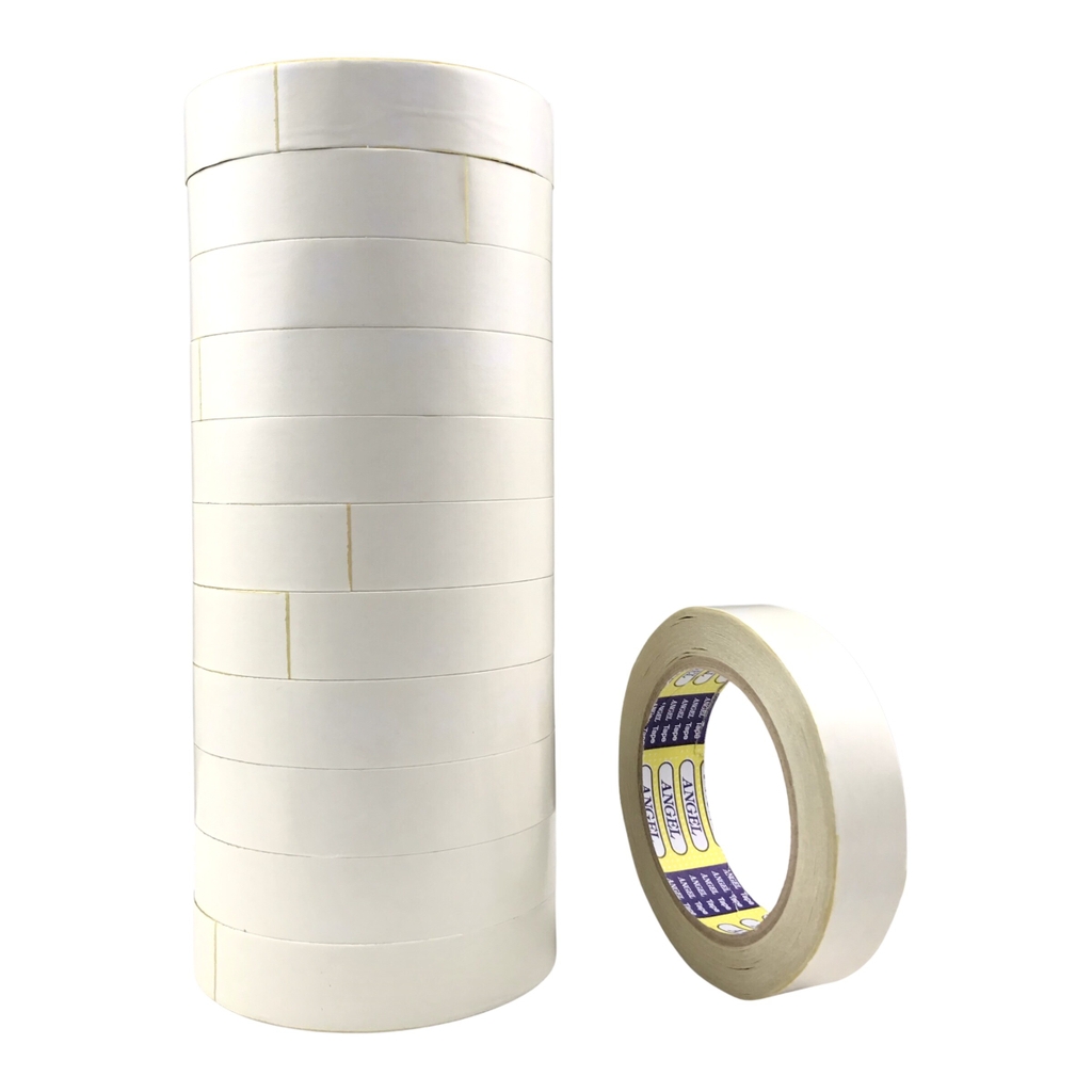 Băng keo 2 mặt vàng Angel 23yard