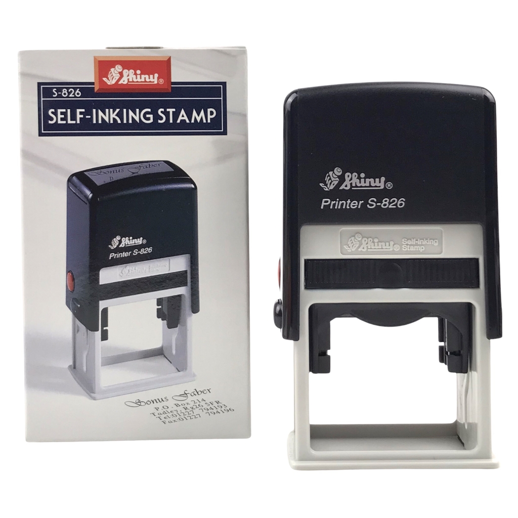 Dấu - Thẻ mực Shiny S826 41x24mm