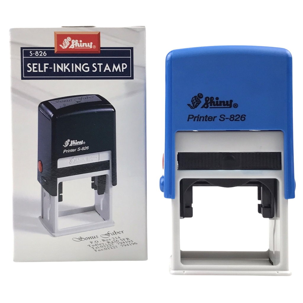 Dấu - Thẻ mực Shiny S826 41x24mm