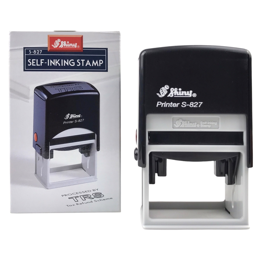 Dấu - Thẻ mực Shiny S827 50x30mm