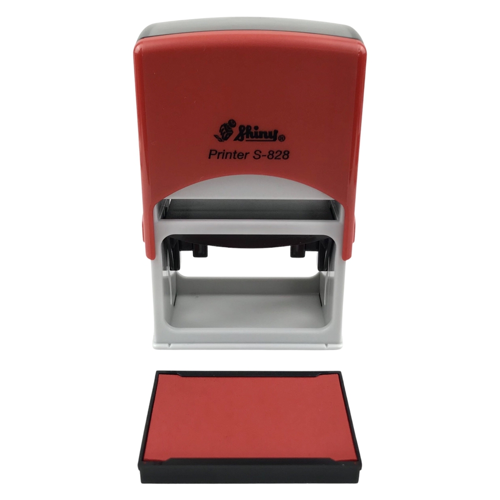 Dấu - Thẻ mực Shiny S828 56x33mm