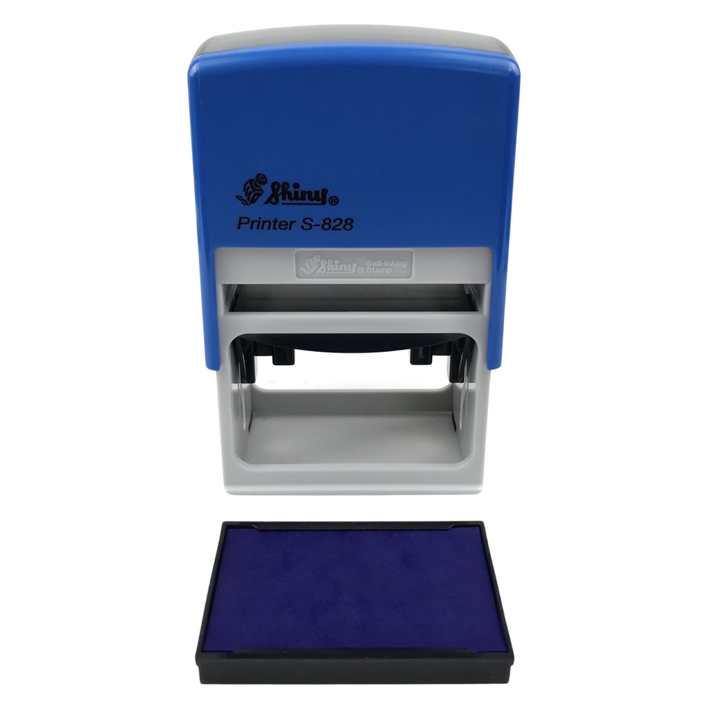 Dấu - Thẻ mực Shiny S828 56x33mm