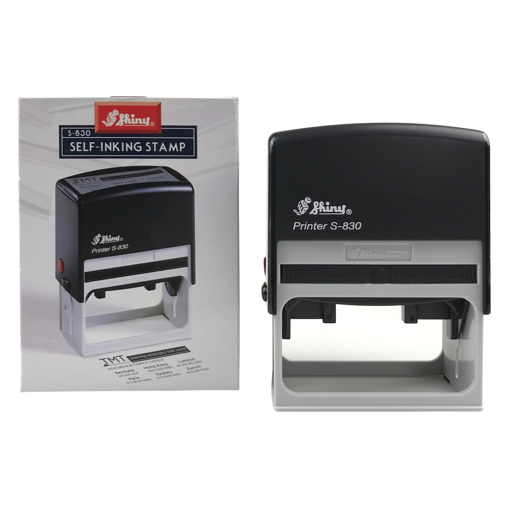 Dấu - Thẻ mực Shiny S830 75x38mm