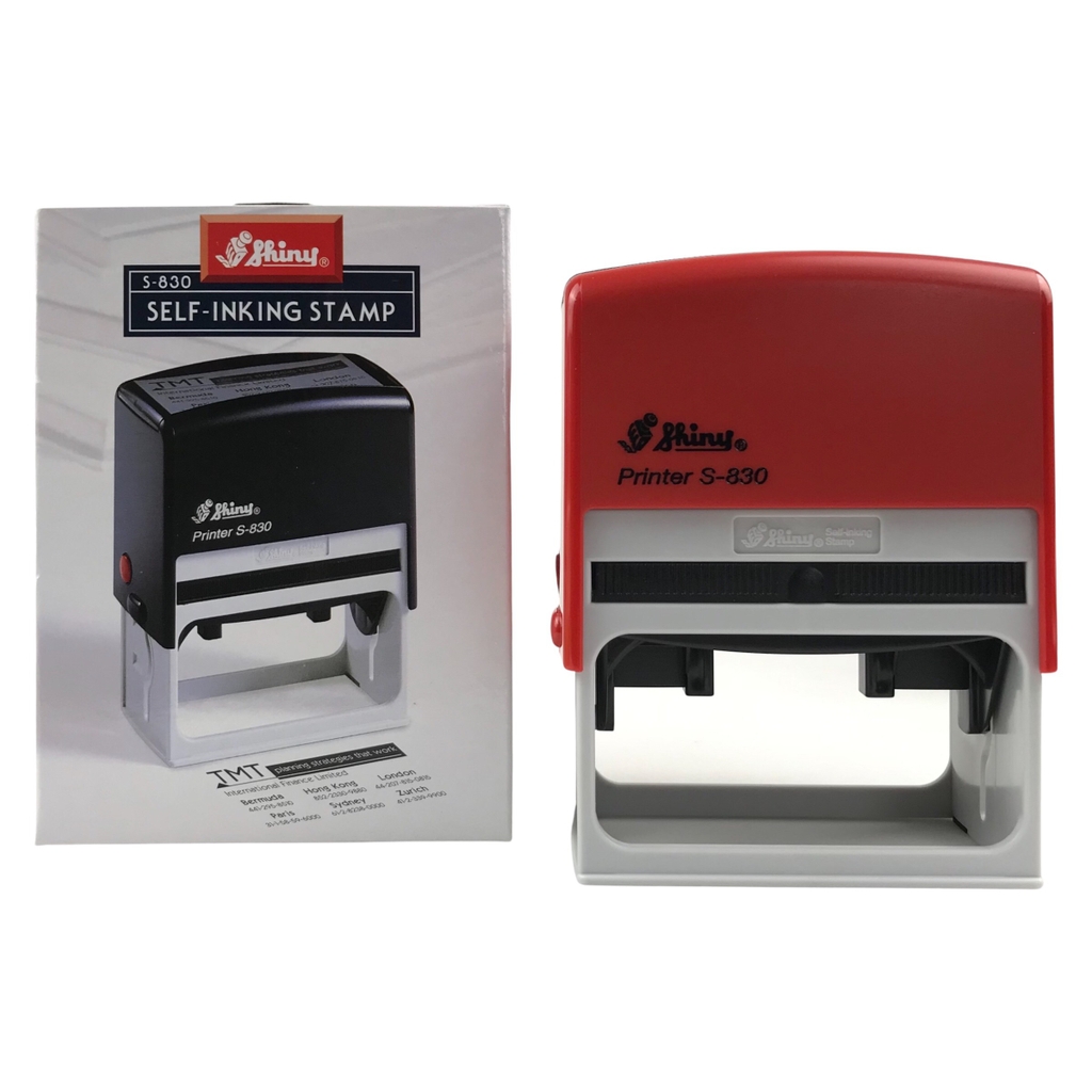 Dấu - Thẻ mực Shiny S830 75x38mm