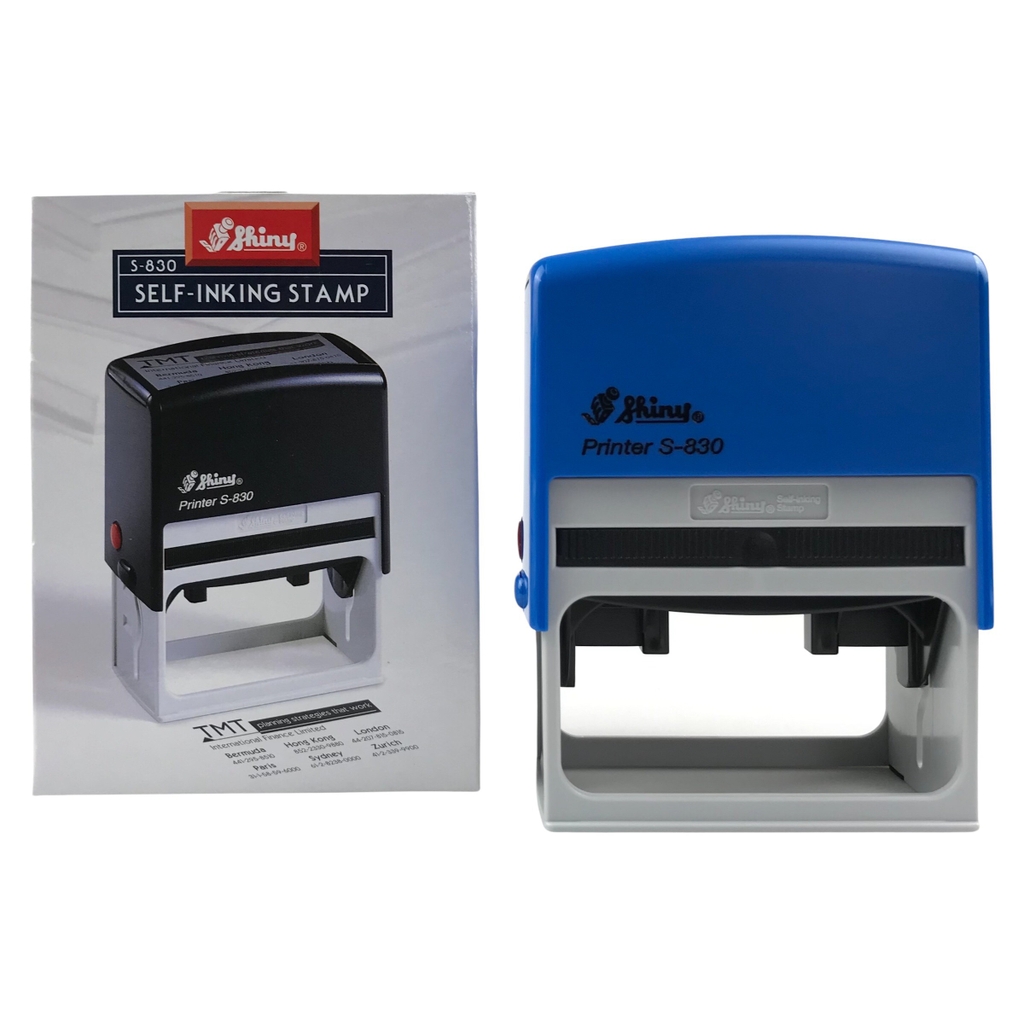 Dấu - Thẻ mực Shiny S830 75x38mm