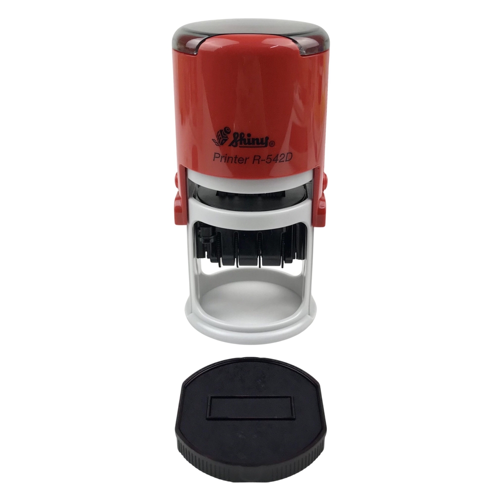 Dấu - Thẻ mực Shiny R542D Φ42mm