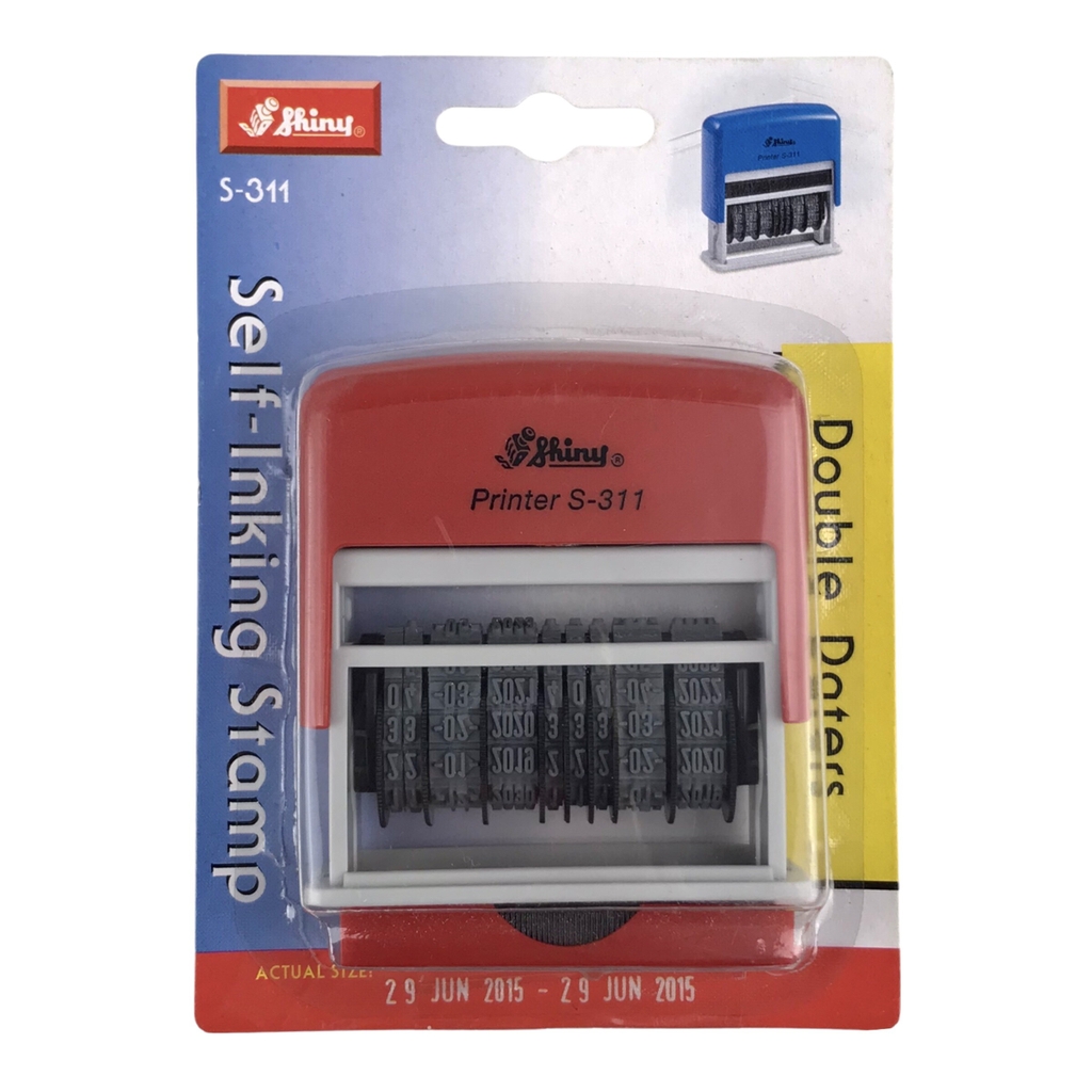 Dấu date tự động - Thẻ mực Shiny S311 2 date 3.8mm