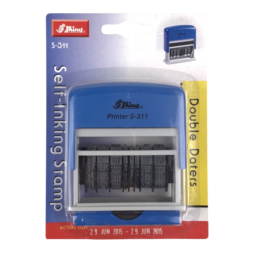 Dấu date tự động - Thẻ mực Shiny S311 2 date 3.8mm