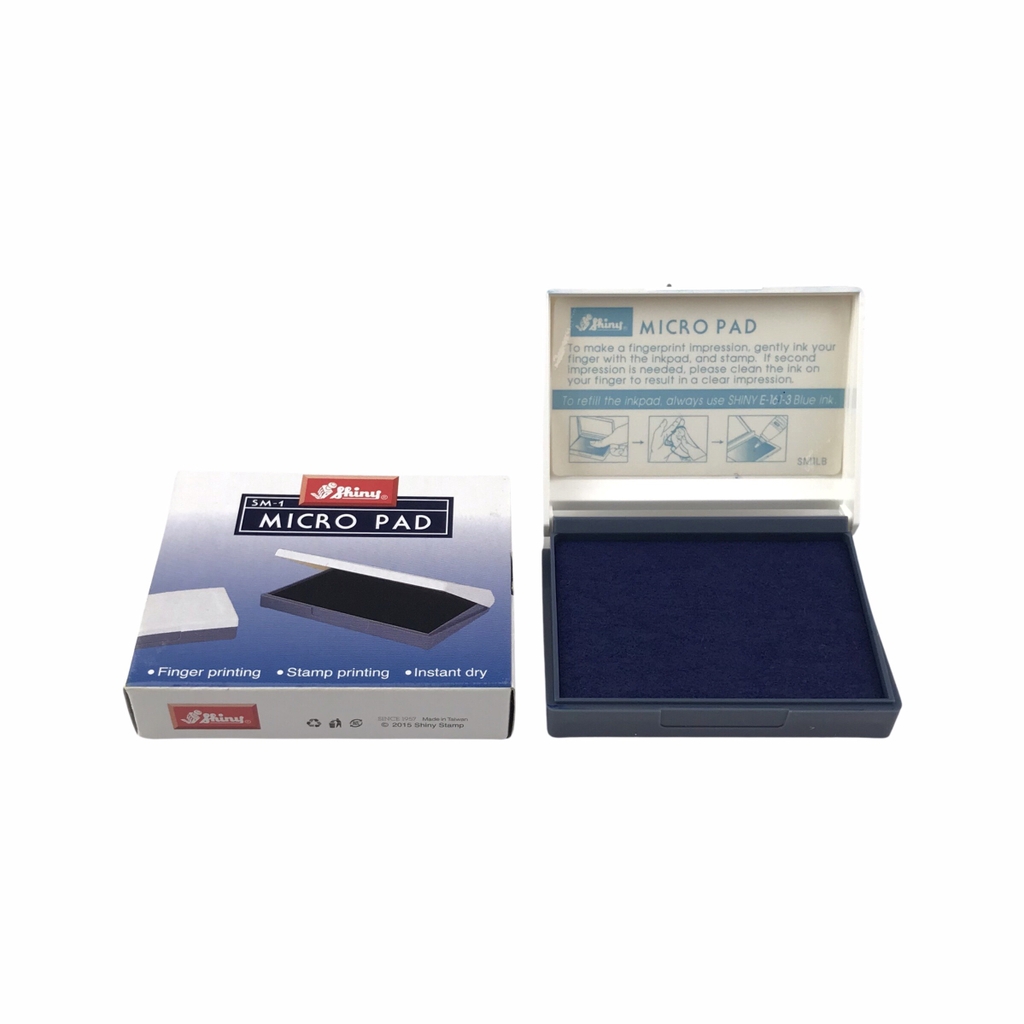 Tampon lăn tay Shiny SM1 65x45mm