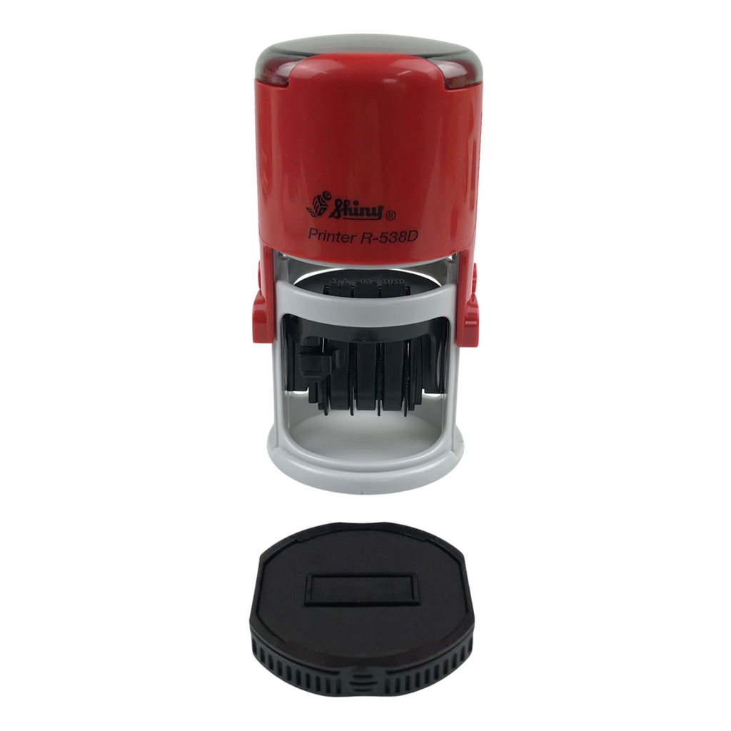 Dấu - Thẻ mực Shiny R538D Φ38mm