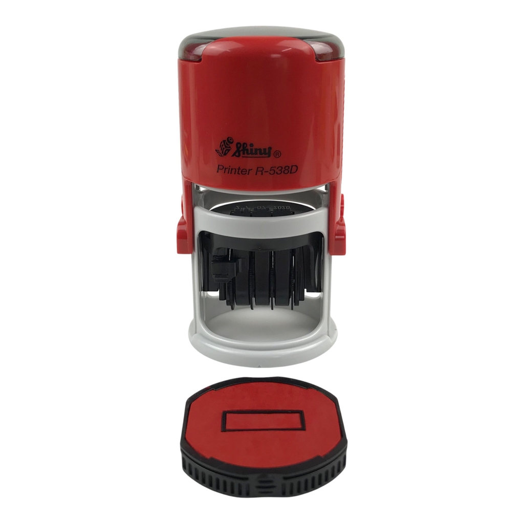 Dấu - Thẻ mực Shiny R538D Φ38mm