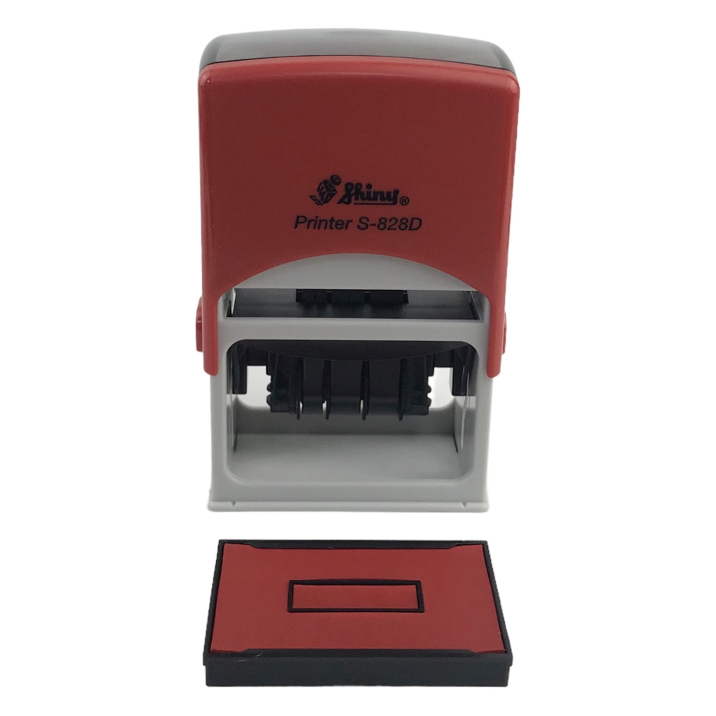Dấu - Thẻ mực Shiny S828D 56x33mm