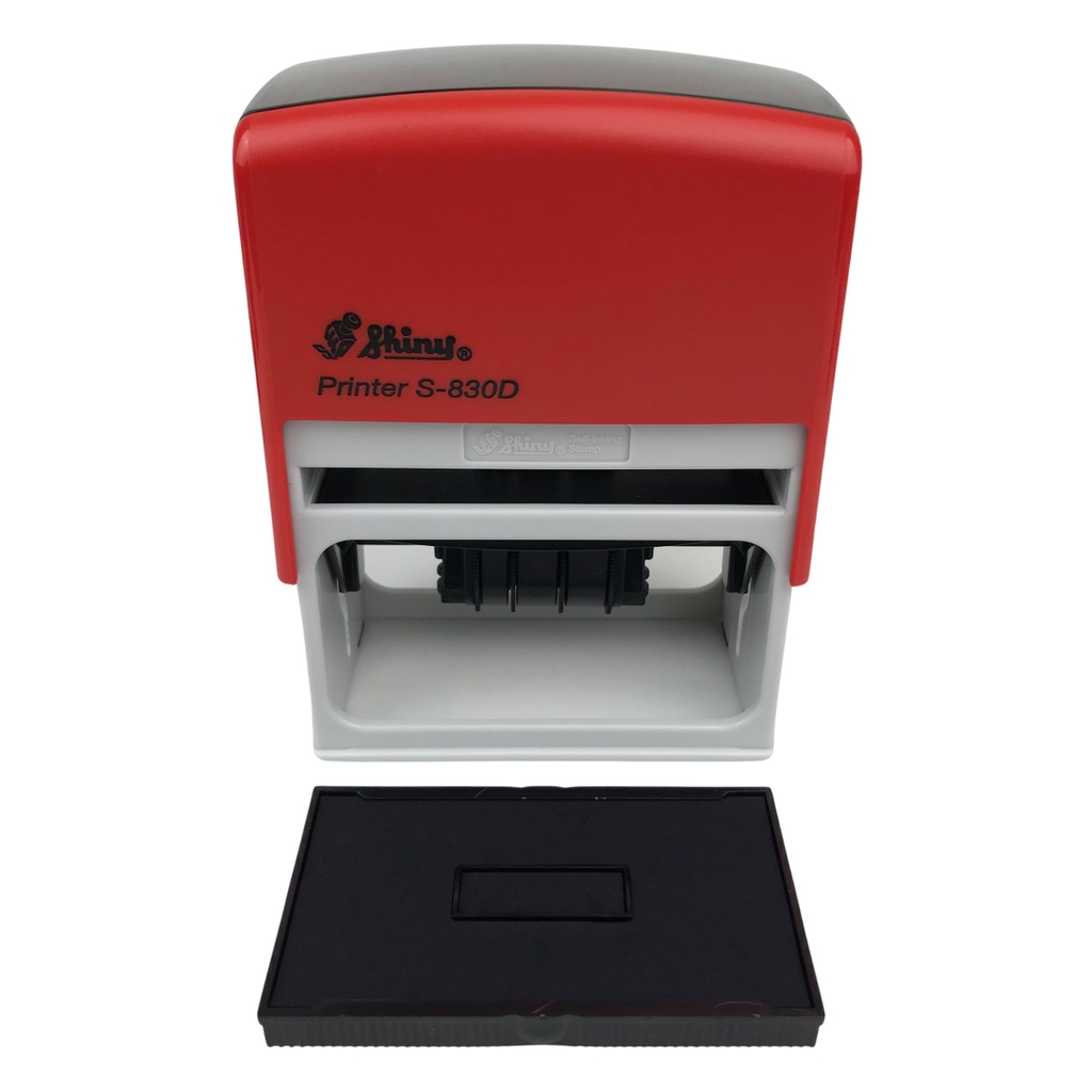 Dấu - Thẻ mực Shiny S830D 75x38mm