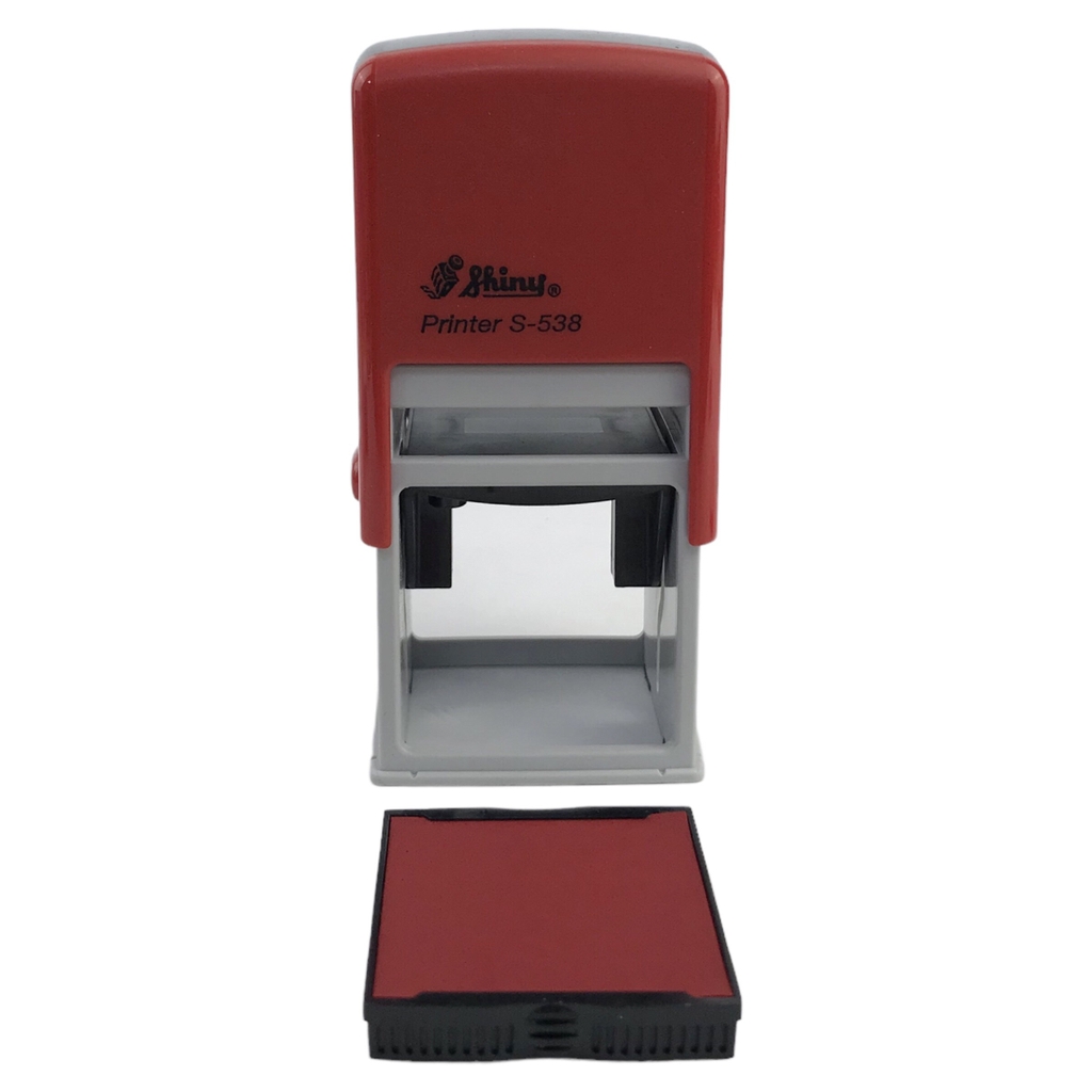 Dấu - Thẻ mực Shiny S538 38x38mm