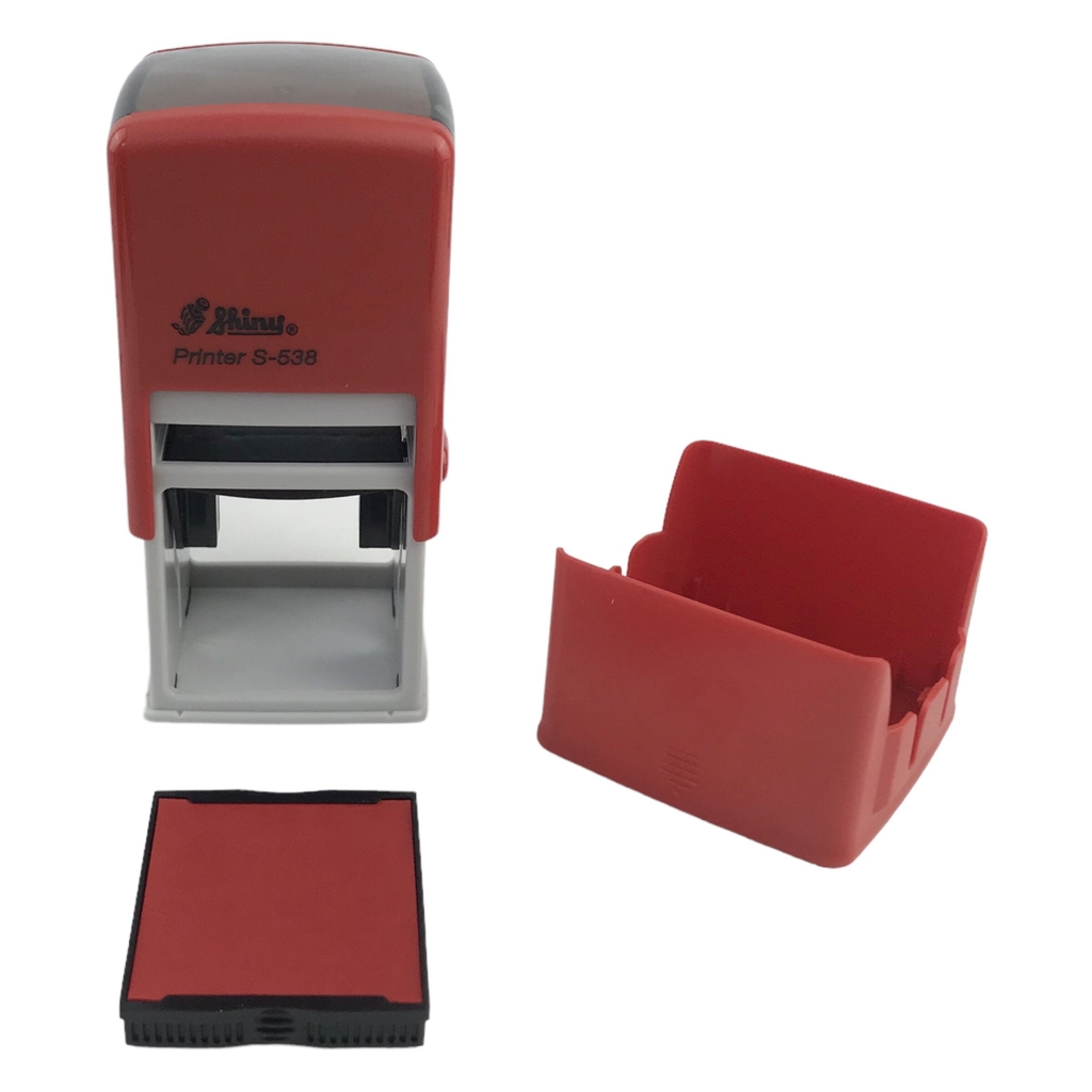 Dấu - Thẻ mực Shiny S538 38x38mm