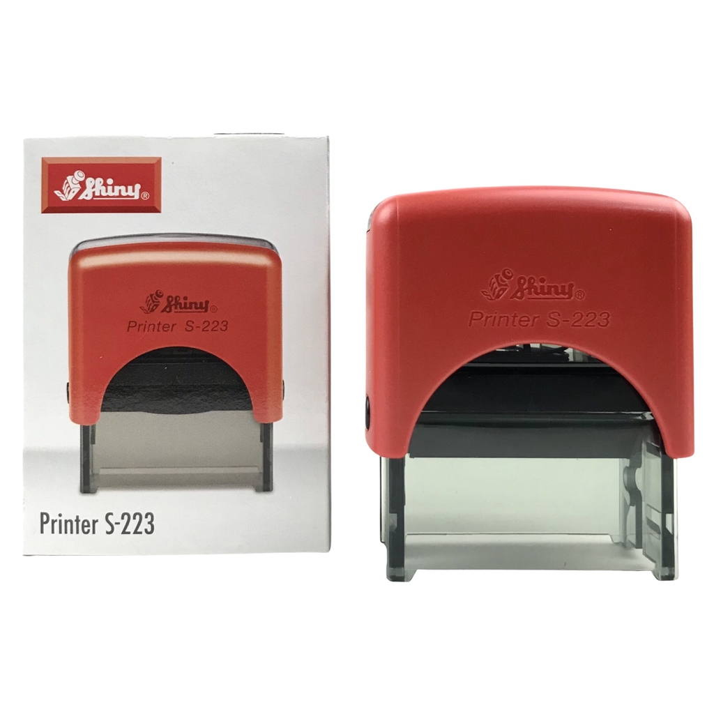 Dấu - Thẻ mực Shiny S223 47x18mm