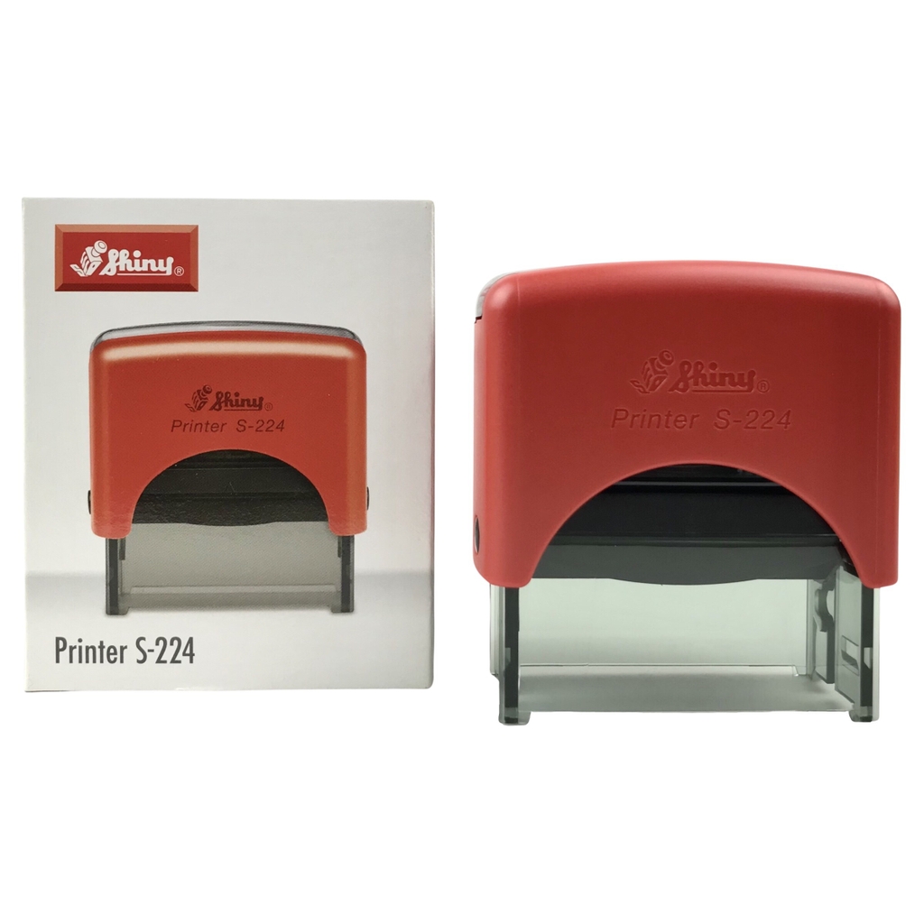 Dấu - Thẻ mực Shiny S224 58x22mm