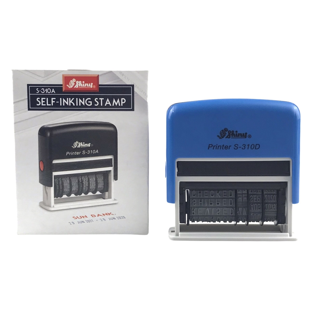 Dấu số xoay - Thẻ mực Shiny S310D 49x5mm