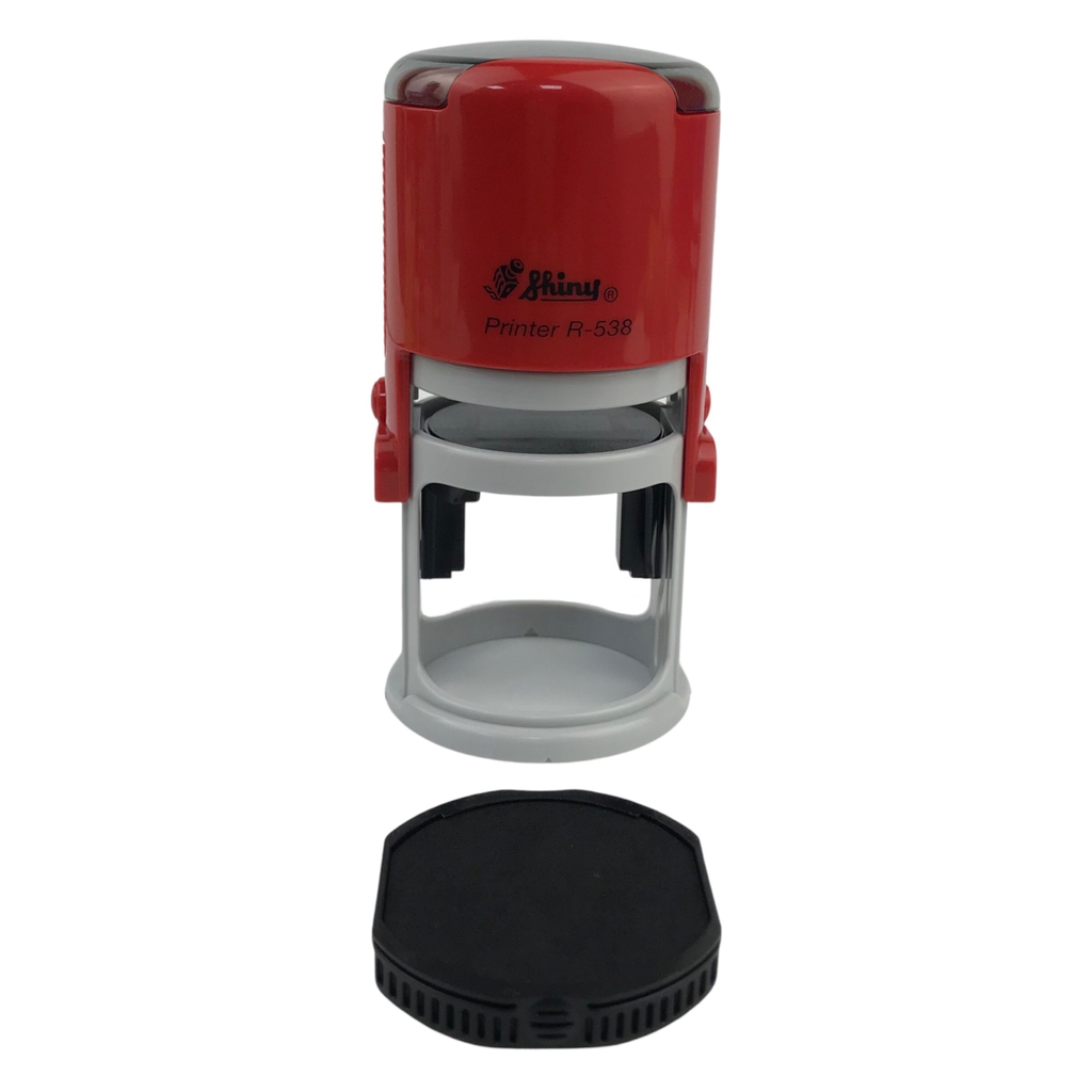 Dấu - Thẻ mực Shiny R538 Φ38mm
